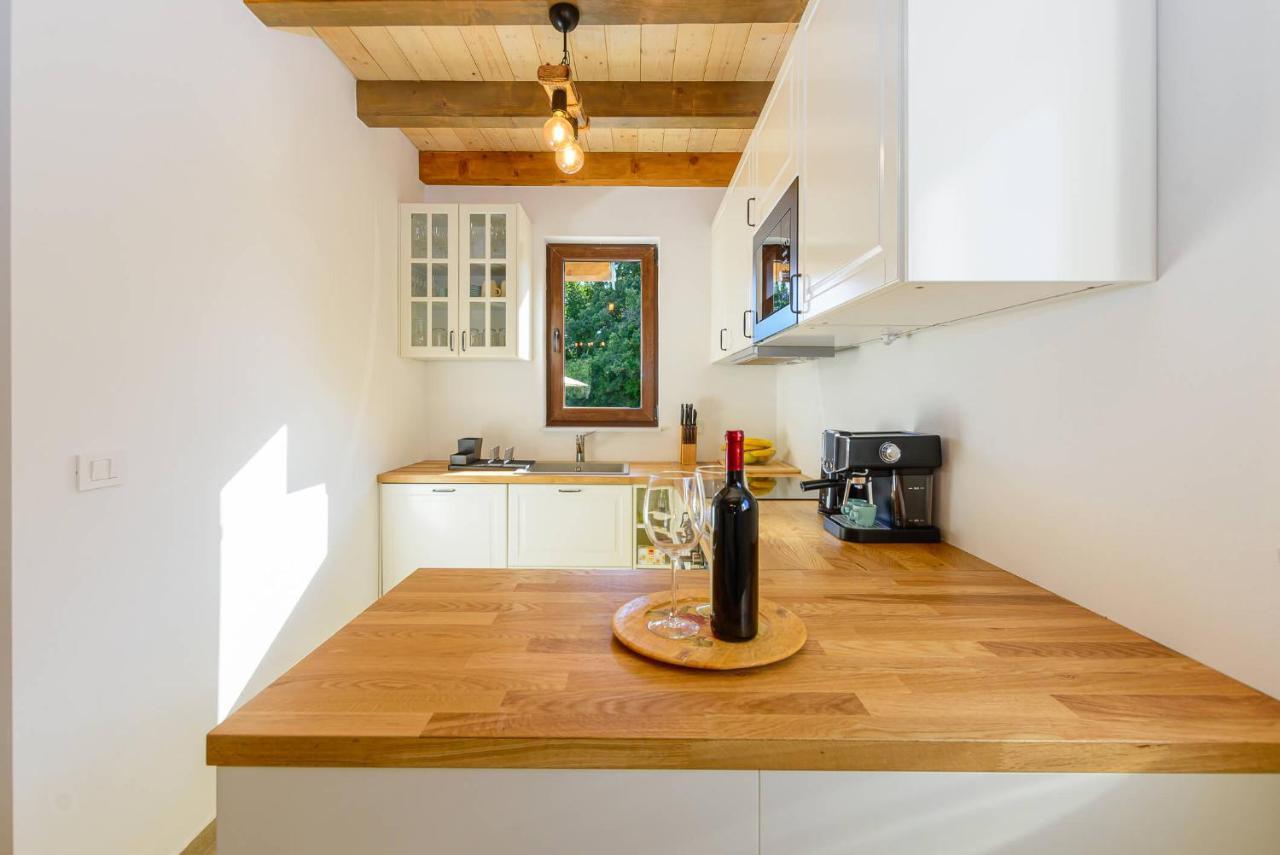 Villa David - Luxurious Secluded Villa With A Heated Pool Butkovici  Luaran gambar